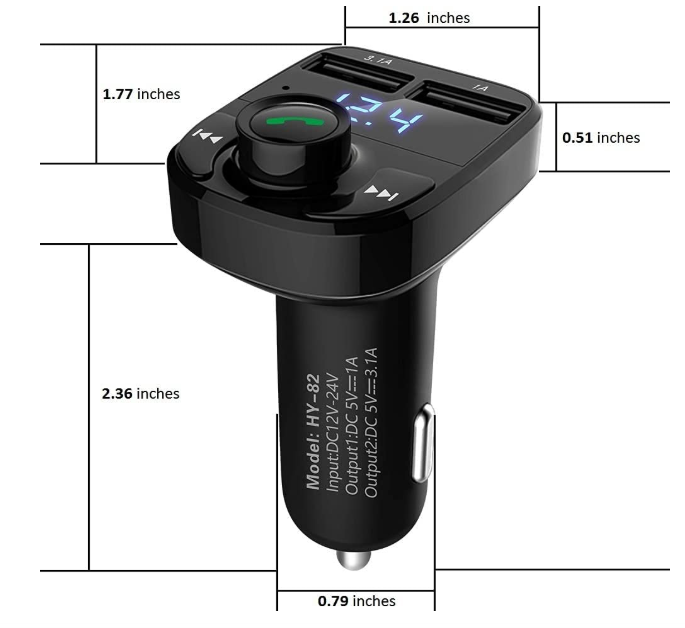 Bluetooth - FM Transmitter