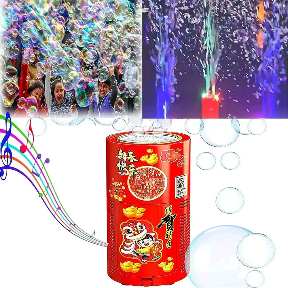 Magic Portable Firework Bubble Machine