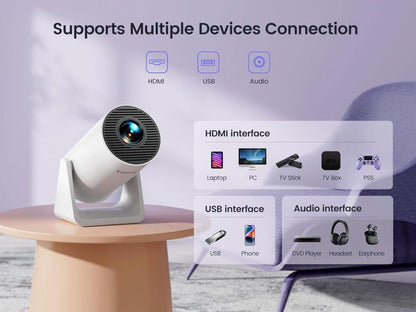 Andriod 5G Wifi Projector 4K